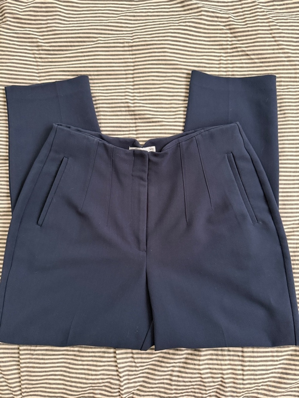 Nine West Navy Slim Ponte Trousers
